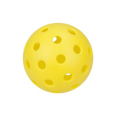 China 26 Hole 40 Black Custom High Quality And Durable Indoor And Outdoor Hole USAPA Approve Pickleball Balls for sale