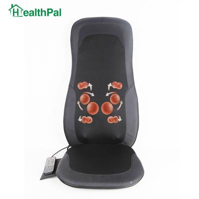 China High Quality Vibrating Body Back Shiatsu V Class Seatsass Cushion Passionate Kneading Massager For Home Office Seat Use for sale