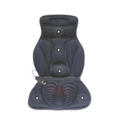 China Hot Body Vibrating 10 Nodes to Release Stress and Fatigue Massage Car Back Cushion with Heat for Home and Office Use for sale