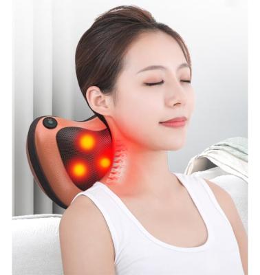 China Healthpal Luxury OEM ODM 3d Kneading Deep Tissue Shiatsu Back And Neck Waist Travel Rests Massage S With Heat And AC Adapter For Home for sale