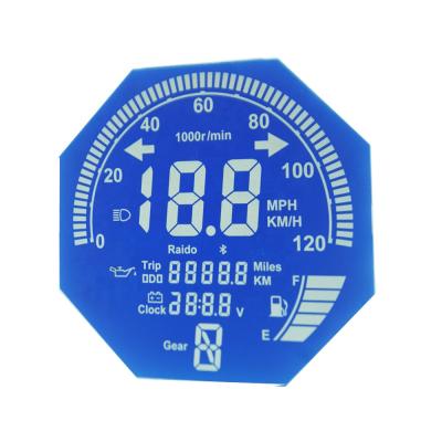 China Static Energy Meter Round LCD Display Digital Number Display Customized for sale