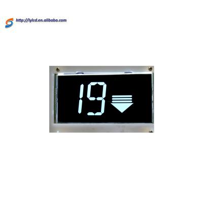 China Custom 7 Segment Lcd Instrument Elevator Transparent Display Screen for sale