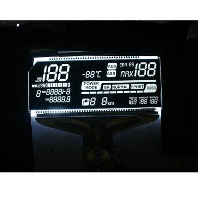 China 7 segment LCD display with VA screen and 12 hour view customized for sale