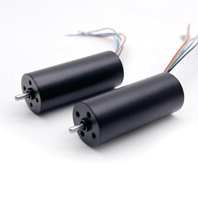 China China factory coreless motor high rpm 24v totally enclosed 1640 dc brushless dc motor with internal driver for sale