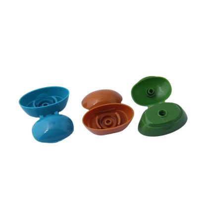 China Non Puddle Design Plastic Mold Water Screw Pump Covers Disc Shampoo Bottle Flip Top Cap for sale