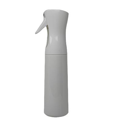 China Non Spill 200ml 300ml 500ml PET Plastic Bottle With Continuous Sprayer Fine Mist Hairspray Bottle Sprayer for sale