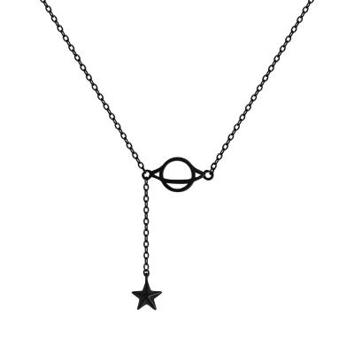 China Simple Design Stainless Steel Clavicle Star Design Fashion Necklace Women s Party Gift Pendant Accessories for sale