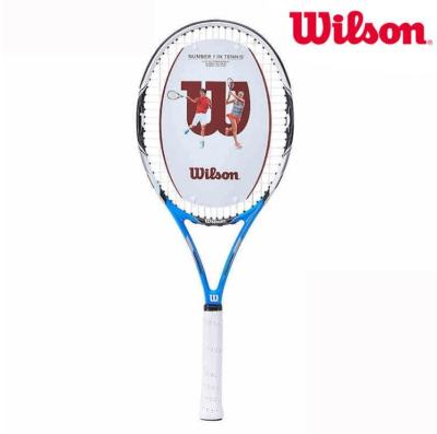 China Wilson Federer Adult Strung Tennis Racket for sale