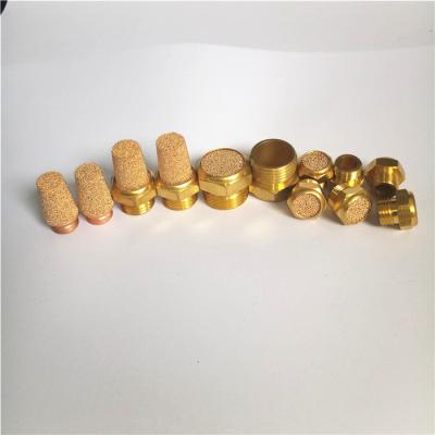 China Silence Factory BSL-A Brass Sintered Bronze Silencer Type Silencer for sale