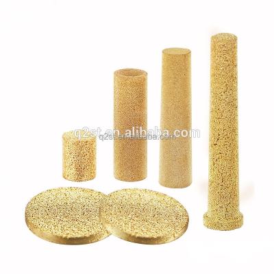 China Air Filter Spherical Sinter Powder Copper Bronze Brass Filters for sale