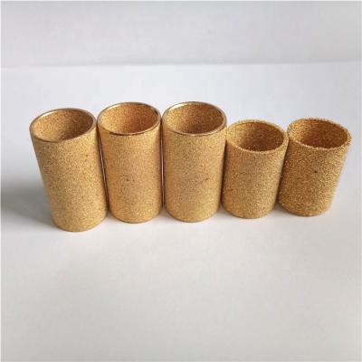 China Thermal resistance Tiantai factory supply 40 micron sintered bronze filter cartridge for sale