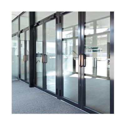 China High Quality Customized Rated Fire Protection Fire Doors With Glass Panels For Fire Hose for sale