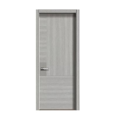 China Modern Design Hotel House Interior Wood Bedroom Windproof Door Interior Wood Door for sale