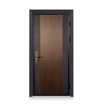 China China Manufacturers Supply Waterproof Customized Front Exterior Security Door for sale