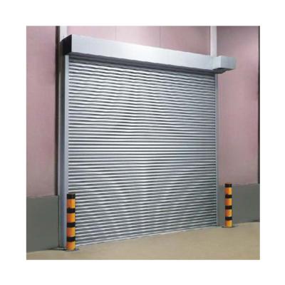 China Fire Protection Competitive Price Finished Industrial Steel Fire Resistant Rolling Shutter Door for sale