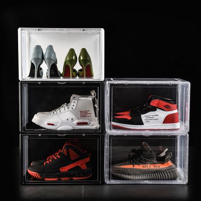 China Viable Wholesale Shoe Boxes Transparent Custom Shoe Boxes For Shoes for sale