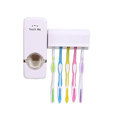 China Best Viable Selling Plastic Toothpaste Vending Machine Wall Mount Magnetic Toothbrush Holder for sale