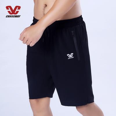 China Wholesale Fashion Men's Sports Men's Gym Shorts Nylon Elastic Waist Anti-wrinkle Men's Elastic Waist Shorts Gym Shorts for sale