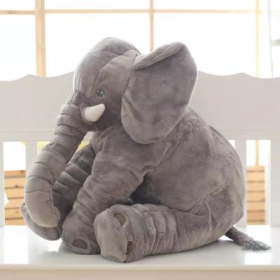 China Amazon Best Selling Sustainable Custom 40 Stuffed Elephant Plush Toy Elephant Baby Pillow 60 By 80cm for sale