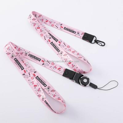 China Hang Factory Hot Sale Customized Polyester Lanyard for sale