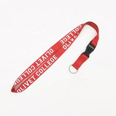 China Durable High Quality Custom ID Card Badge Holder Offset Printing Lanyard Neck Strap for sale