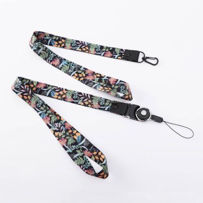 China Hang 3/4 Inch Wide Blank Customized Sublimation Customized Lanyard for sale