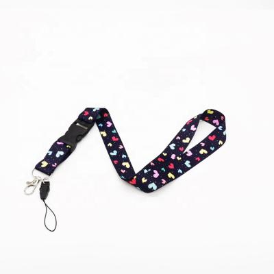 China Cell Phones Fashion Style Polyester Material Customized Personalized Printing Lanyard for sale