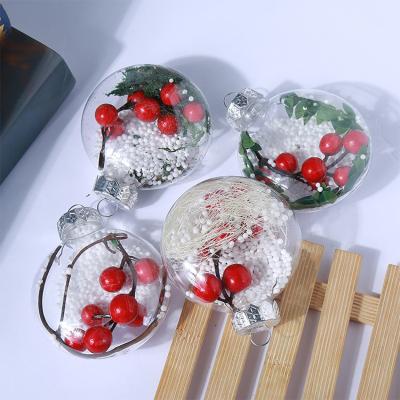 China Good Quality Party Decoration Durable Christmas Tree Ornament Plastic Christmas Ball Set for sale