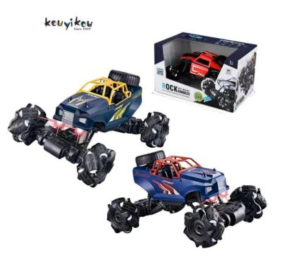 China Factory 2.4G 4WD Automatic Remote Control Transverse Stunt Kouyikou Return Climbing Car With Headlight rc car hobby for sale