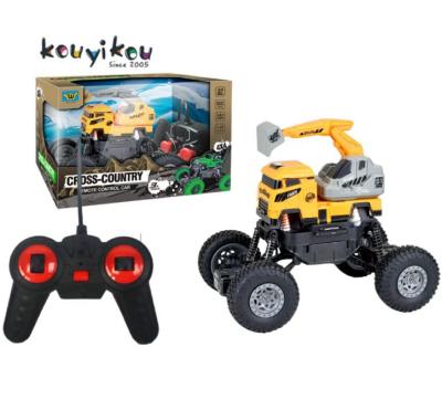 China Kouyikou Automatic Returning Jugetes Boys And Girls 2022 Remote Control Car Building Toy Sets Gifts For Children for sale