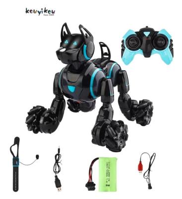 China High Quality Smart Electronic Remote Control Robot Smart Dog Gesture Control KYK Kids Stunt Dog Stunt Dog Toy for sale