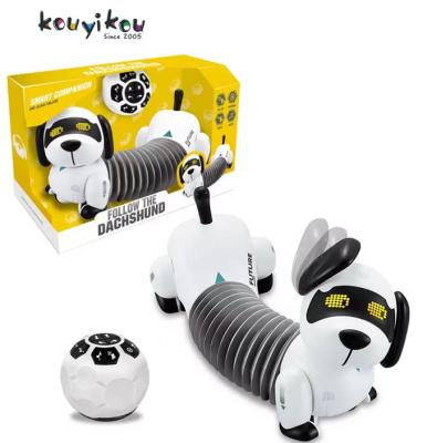 China Cartoon Toy KYK Robot Dog Robot Dog Smart Remote Control Walking Stretchable Electronic Touch Interactive Robot for sale