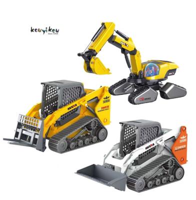 China huina hot sale KYK crawler bulldozer forklift vehicle construction metal die casting model toys for sale