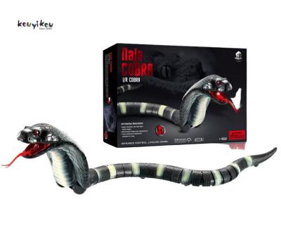 China Plastic Snake RC Toy Halloween Funny Kid Toy Realistic Remote Control Snake KYK Animal App Controlled Product New 2023 for sale