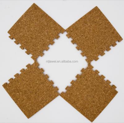 China Manufacturer Waterproof EVA Cork Mat /Kids Interlocking Puzzle Mat for sale