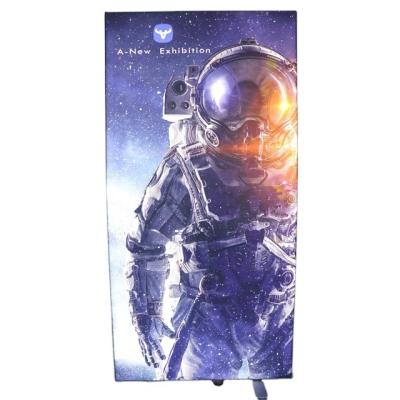 China Advertising High Quality Double Sided Floor Standing LED Display Light Boxes For Exhibitions for sale