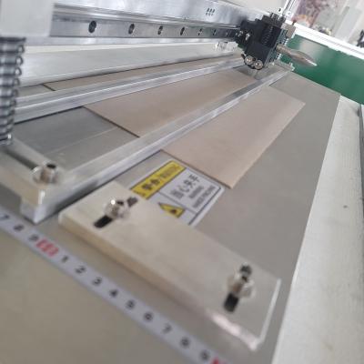 China Factory Manual V Grooving Machine Gray Cardboard Board Cardboard Slotting Grooving Machine for sale