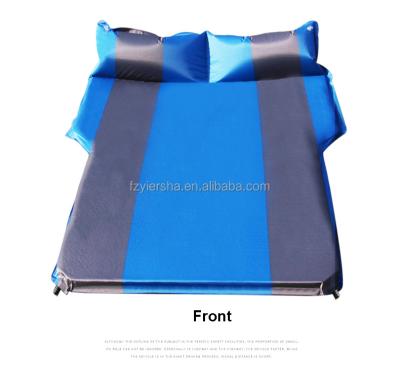 China 2 Person High Elasticity Folding Camping Quick Inflate Outdoor Self Inflating Air Mat Cushion Inflatable for sale