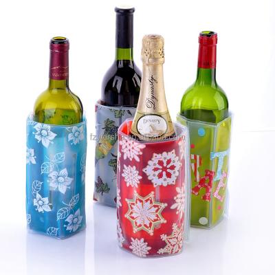 China Waterproof Factory Customized Good Champagne Chiller Chilled Wine Bottle Cold Sleeve for sale