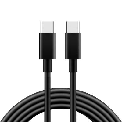 China Camera Spot goods PVC 100w 5A Fast Charge Type C Cable USB C To C For Android Xiaomi Huawei for sale