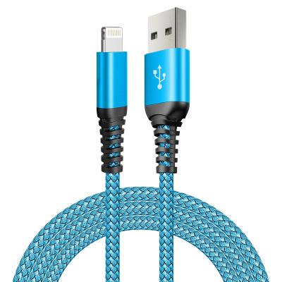 China COMPUTER High Quality Phone USB Cable(3FT,2FT Or Custom Length) Lightning USB Charging Cable High Speed Durable Nylon Braided USB Cables for sale