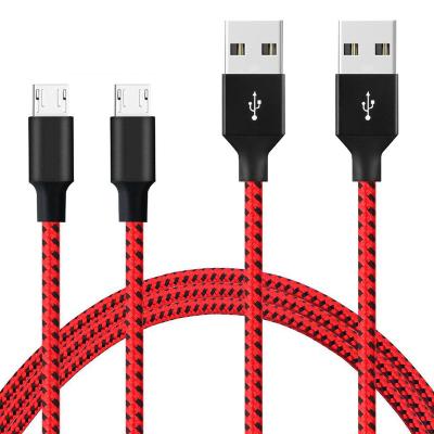 China Super durable Hot Sale Nylon Braided Micro USB Cable For Android Charger Phone Accessories for sale