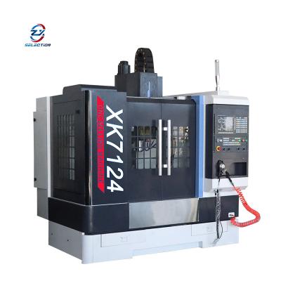 China Hot Sale High Precision Good Quality CNC Milling Machine XK7124 Milling Machine Center Manufacturing Price for sale