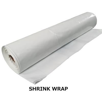 China LDPE Swimming Pool Cover Shrink Wrap Moisture Proof White Opaque Resistant Plastic Film for sale