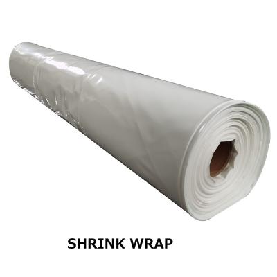 China Large Heavy Durable Disaster Moisture Proof Covering Plastic Heat Shrink Film for sale