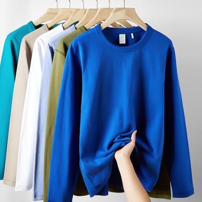 China Autumn and winter tablet men s and women s sweater new long sleeve white sweater women s round neck solid color tops men s coat wholesal for sale