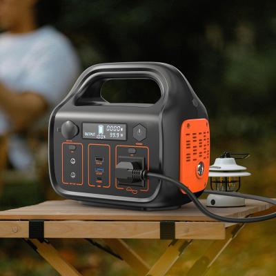 China 300W Flashlight Ecoflow Mini Outdoor Camping Portable Generator Station with Solar for Cell Phone Laptop Camping for sale