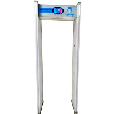 China OEM / ODM Doorframe Metal Detector With Temperature Measurement Walk Through for sale