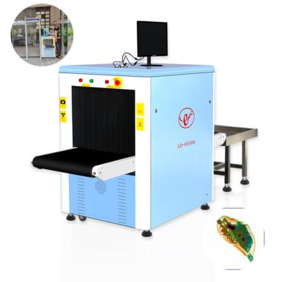 China Beveiligingsapparatuurbagage X Ray Inspection System Scanner 160 KV Buis LD-6550A Te koop