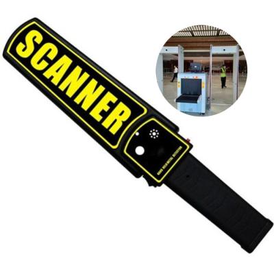 China Black Metal Detector Body Scanner High Sensitivity Save Electricity for sale